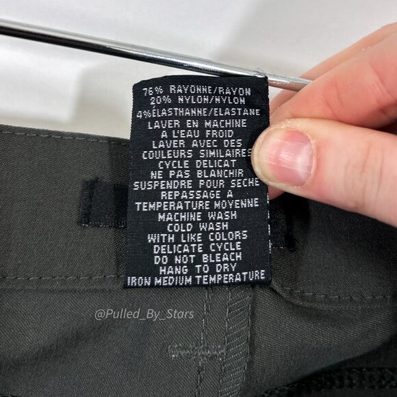 SIMON CHANG DENIM Tummy Control Micro Twill Straight Leg Pant Size 2 NWT - Picture 12 of 12